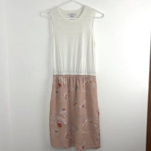 Aritzia Babaton Sleeveless Cotton Modal Silk Summer Dress